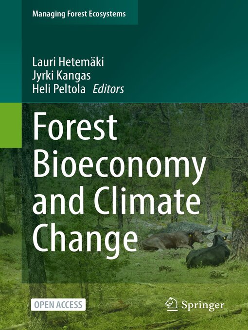 Title details for Forest Bioeconomy and Climate Change by Lauri Hetemäki - Available